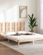vidaXL Рамка за легло дърво масив 150x200 cм King Size