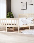 vidaXL Рамка за легло масивно дърво 140x200 см