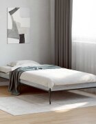 vidaXL Рамка за легло Сив Сонома 80 x 200 cm Инженерна дървесина