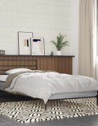vidaXL Рамка за легло Сив Сонома 80 x 200 cm Инженерна дървесина