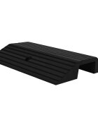 vidaXL Рампа за праг тип мост 49x40x8 см гума
