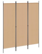 vidaXL Разделител за стая Бежово 150 x 180 cm Текстил