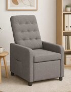 vidaXL Разтегателен стол Таупе 65 x 93 x 102 cm Текстил