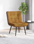 vidaXL Релаксиращ стол кафяв 64x74x84 cm кадифе