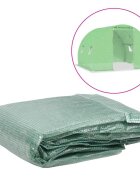 vidaXL Резервно покривало за парник (6 м²) 200x300x200 см зелено