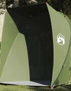 vidaXL Риболовна палатка маслинено зелена водоустойчива