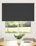 vidaXL Ролетна щора Blackout Black 135x150 cm Ширина на плата 1316 cm