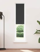 vidaXL Ролетна щора Blackout черна 40x230 см ширина на тъканта 357 см