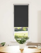 vidaXL Ролетна щора Blackout черна 60x175 см ширина на тъканта 557 см