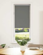 vidaXL Ролетна щора Blackout Сив 45x130 cm Ширина на плата 407 cm