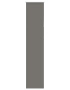 vidaXL Ролетна щора Blackout Сив 45x210 cm Ширина на плата 407 cm