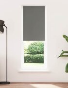 vidaXL Ролетна щора Blackout Сив 70x230 см ширина на тъканта 657 см