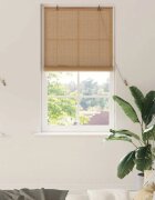 vidaXL Ролетна щора Кафяво 80 x 220 cm Бамбук