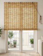 vidaXL Ролетна щора Натурално 140 x 220 cm Тръстика