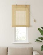 vidaXL Ролетна щора Натурално 40 x 160 cm Бамбук