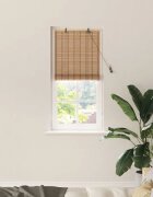 vidaXL Ролетна щора Природа 60 x 160 см Бамбук