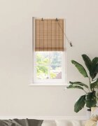 vidaXL Ролетна щора Природа 60 x 220 см Бамбук