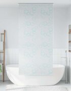 vidaXL Ролетна щора за баня 100x240 см мехурчета