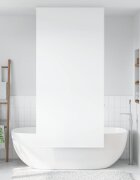 vidaXL Ролетна щора за баня 100x240 см Ширина на плата 96 см