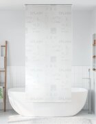 vidaXL Ролетна щора за баня 100x240 см Splash