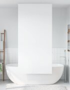 vidaXL Ролетна щора за баня 110x240 см Ширина на плата 106 см