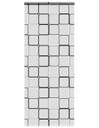 vidaXL Ролетна щора за душ с касета 100x240 см Ширина на плата 96 см