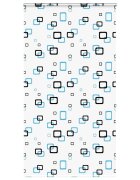 vidaXL Ролетна щора за душ с касета 120x240 см Ширина на плата 116 см