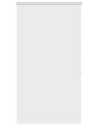 vidaXL Ролетна щора за душ с касета 140x240 см Ширина на плата 136 см