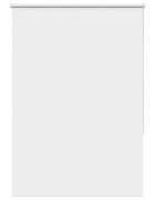 vidaXL Ролкова щора Blackout бяло 95x130 cm Ширина на плата 907 cm
