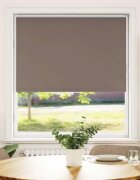 vidaXL Ролкова щора Blackout Кафе 100x175 см Ширина на плата 957 см