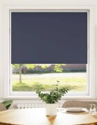 vidaXL Ролкова щора Blackout морски 105x150 см Ширина на плата 1007см