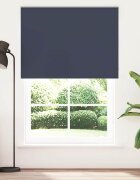 vidaXL Ролкова щора Blackout морски 165x210 см Ширина на плата 1616см