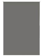 vidaXL Ролкова щора Blackout Сив 110x175 cm Ширина на плата 1057cm