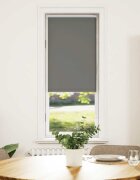 vidaXL Ролкова щора Blackout Сив 40x175 cm Ширина на плата 357 cm