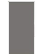 vidaXL Ролкова щора Blackout Сив 85x175 cm Ширина на плата 807 cm