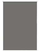 vidaXL Ролкова щора Blackout Сив 90x175 cm Ширина на плата 857 cm