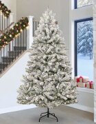 vidaXL С изкуствено коледно дърво 300 cm 300 LED светодиода Топло бяло