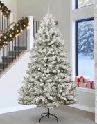 vidaXL С изкуствено коледно дърво 300 cm 300 LED светодиода Топло бяло