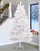 vidaXL С изкуствено коледно дърво 300 LED светодиода PVC и стомана