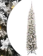vidaXL С изкуствено коледно дърво с 300 LED светодиода Зелен 180 cm