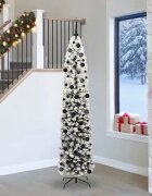 vidaXL С изкуствено коледно дърво с 300 LED светодиода Зелен 240 cm