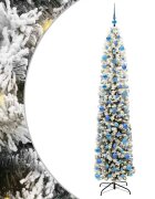 vidaXL С изкуствено коледно дърво с 300 LED светодиода Зелен 240 cm