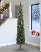 vidaXL С изкуствено коледно дърво с 300 LED светодиода Зелен 270 cm