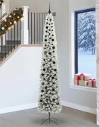 vidaXL С изкуствено коледно дърво с 300 LED светодиода Зелен 270 cm