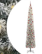 vidaXL С изкуствено коледно дърво с 300 LED светодиода Зелен 270 cm