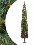 vidaXL С изкуствено коледно дърво с 300 LED светодиода Зелен 300 cm