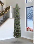 vidaXL С изкуствено коледно дърво с 300 LED светодиода Зелен 300 cm