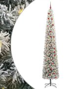 vidaXL С изкуствено коледно дърво с 300 LED светодиода Зелен 300 cm