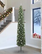 vidaXL С изкуствено коледно дърво с 300 LED светодиода Зелен 300 cm