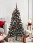 vidaXL С изкуствено коледно дърво Зелен 150 cm